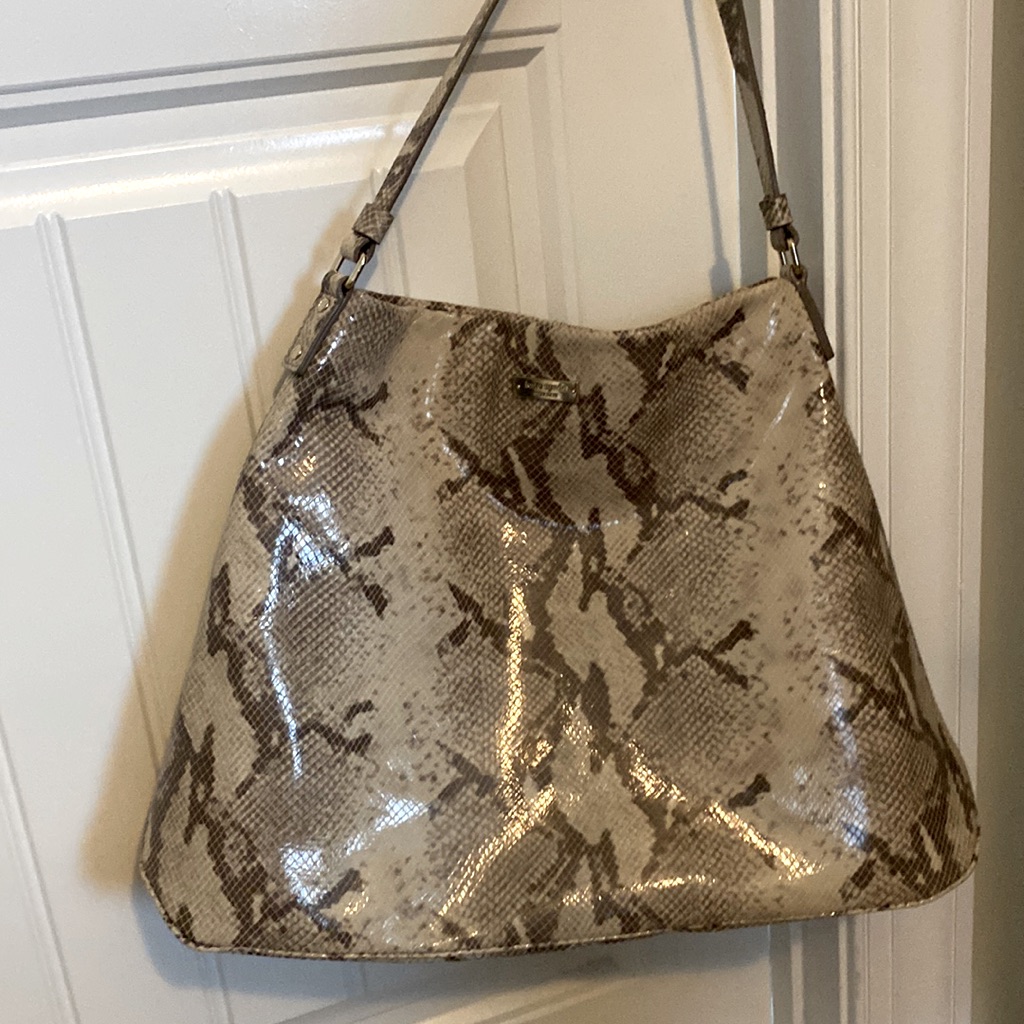 Kate Spade Python Print Handbag